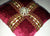 Burgundy Chenille Holiday Ornament (4 x 4)