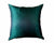 Black, Teal & Fuschia Silk Brocade Pair of Pillows  (24 x 24)